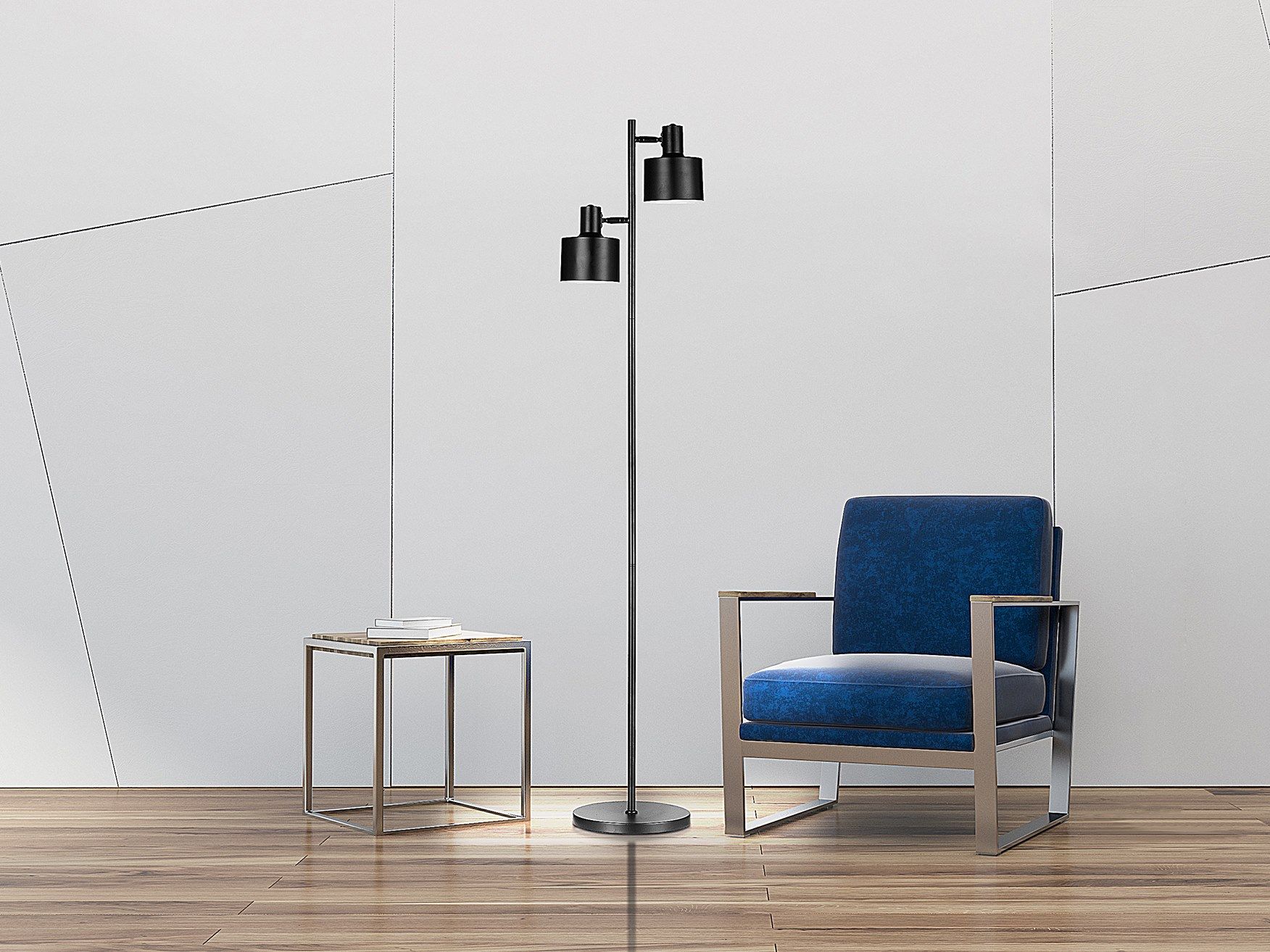 Регулируемая напольная лампа для чтения металла Valaisin Grönlund HOOD ARCH-00059466 - Вид №6
