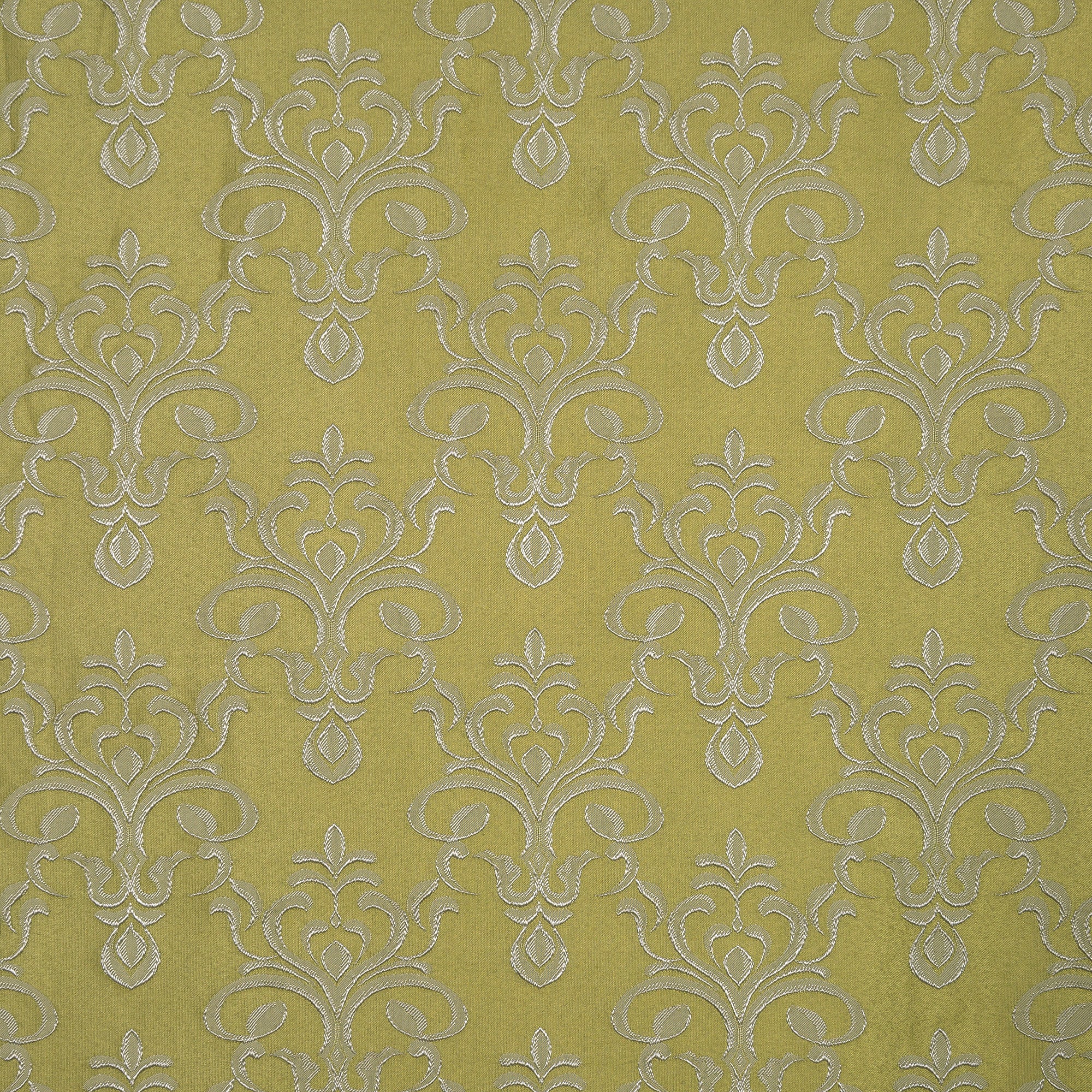 14303862 Штора, Madlen зеленая, 140х260 см, лента Santreyd  - Вид №1