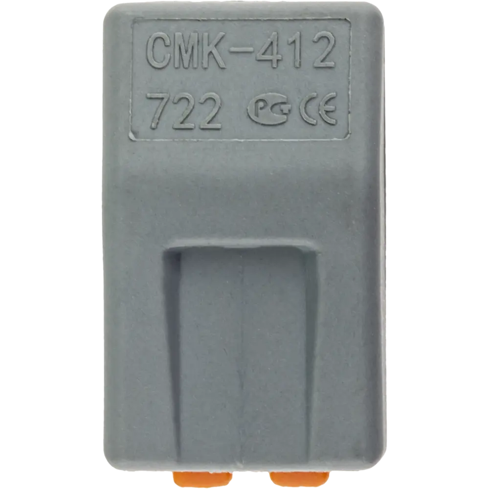 84746775 Клеммы соединительные монтажные с рычажком Duwi СМК 222-412 2-проводные 4мм² серые 20шт 26621 1 STLM-1112320  - Вид №4