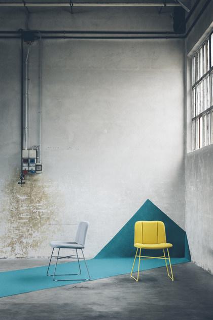 Billiani Стул из мягкой ткани Hippy 637 - Вид №2