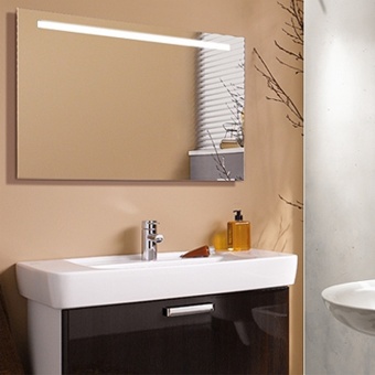 Зеркало с подсветкой 100 см Keramag Option 800400000  - Вид №2