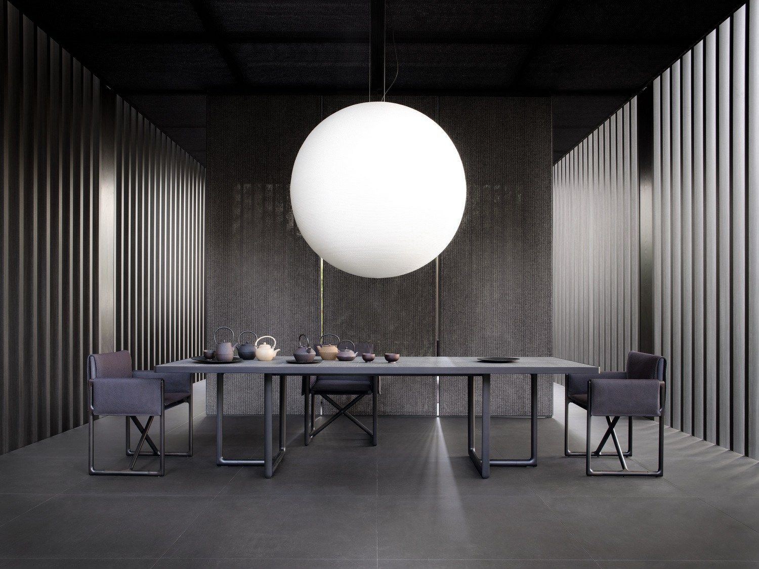 Садовый стол с натуральным лавовым верхом Paola Lenti ARCH-00068492 - Вид №2