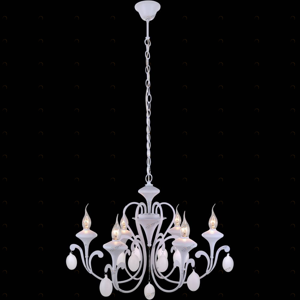 Подвесная люстра Arte Lamp Montmartre A3239LM-6WH ARTE LAMP ДИЗАЙНЕРСКИЕ, MONTMARTRE 056593 Белый 