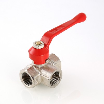 VT.360.N.05 Кран шаровой трехходовой, тип L Valtec 3/4"  - Вид №7