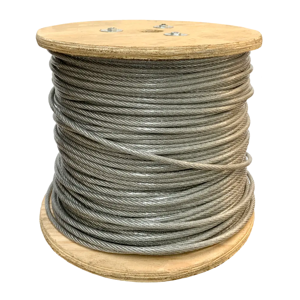 Трос стальной в ПВХ DIN 3055 4 мм на отрез Santreyd STLM-2095784 - Вид №3