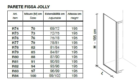 Угловая душевая кабина из хрусталя Metidea Рубин ARCH-00081305 - Вид №3