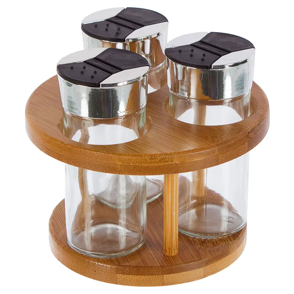 Набор для специй BAO 14x12x8.5 см стекло Santreyd STLM-2143861
