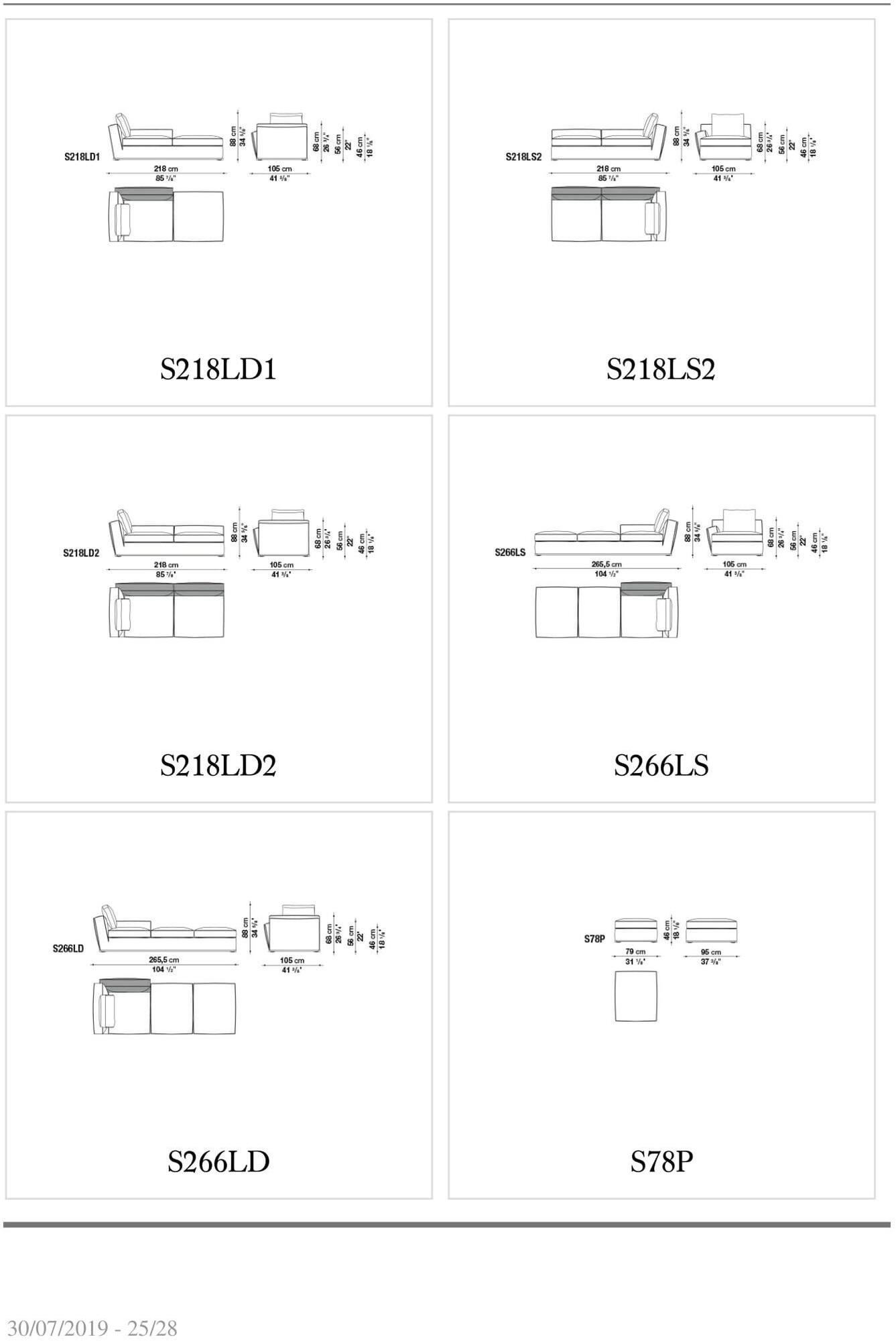 Maxalto Модульный тканевый диван с шезлонгом Solatium sun-id-1479911 - Вид №26