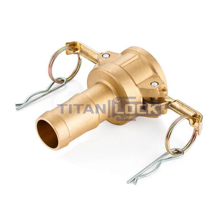 Камлок латунный тип С, розетка с хвостовиком 3/4", TL75CBR TITAN LOCK  - Вид №4
