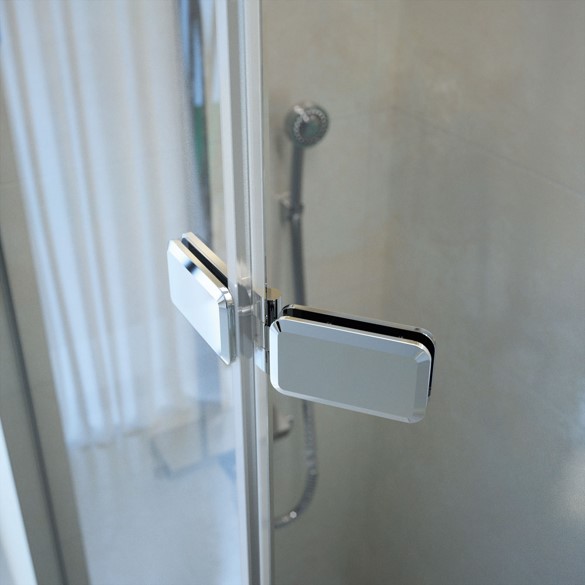 Душевая перегородка GWE1500 Merlyn Arysto Ten Хромированный  - Вид №1