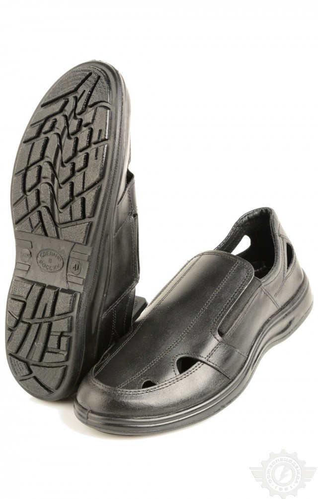 61834 Сандалии "Софт" черные  Строитель  размер 42 Спецодежда 