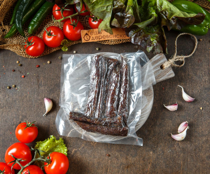 6301 Колбаски сыровяленые из молодой говядины Вкусляндия  - Вид №2