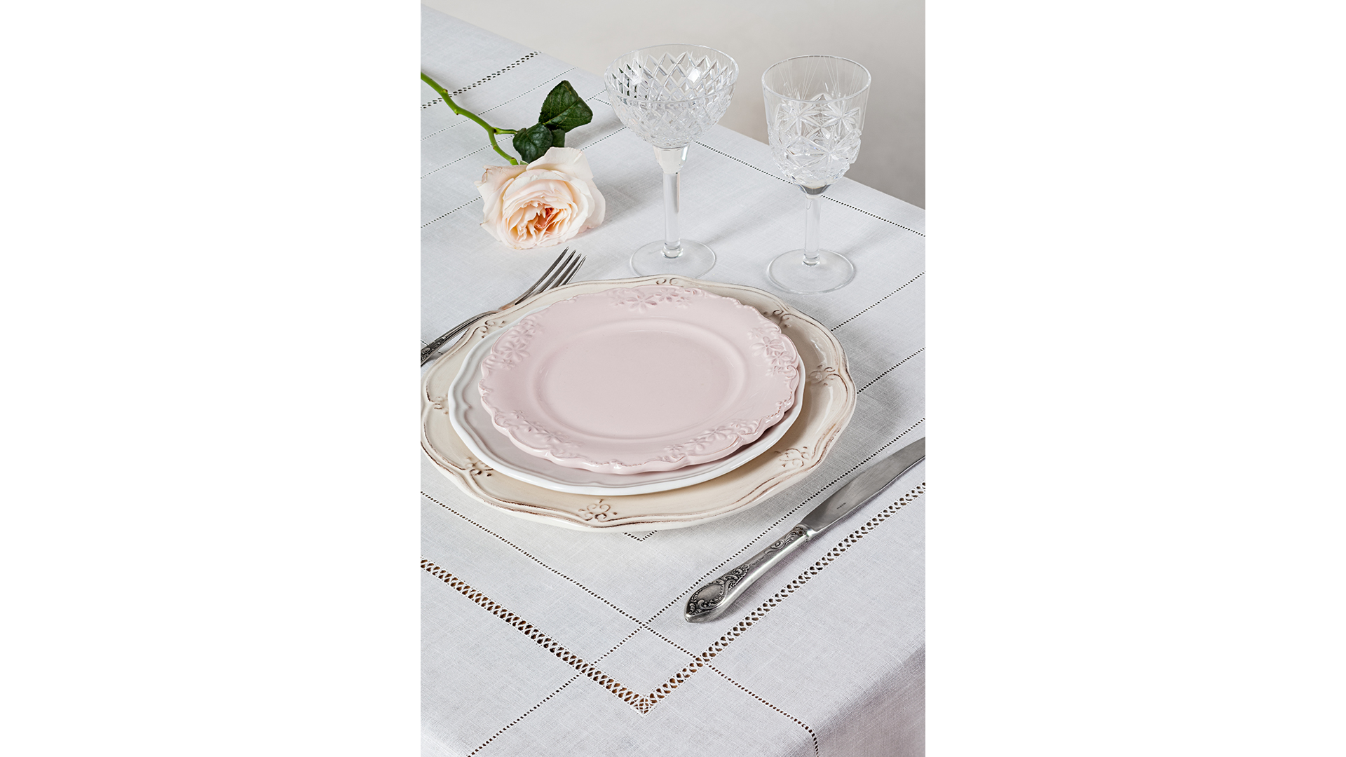 10616544 Крестецкая строчка Скатерть 220x150см Ткань  - Вид №2