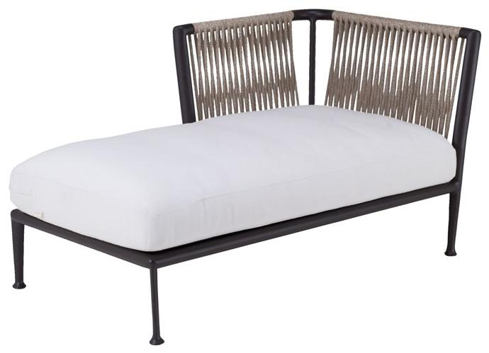 Unopiù Модульный садовый диван из акриловой ткани Treble Tredibr - Вид №3