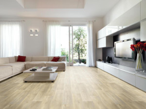 Нескользящий виниловый пол с эффектом дерева