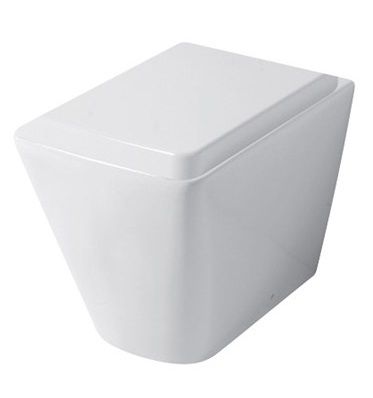 T3002RIM01 Приставной унитаз напольный Белый Disegno Ceramica Touch3 Италия