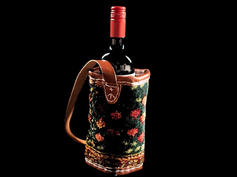 Держатель для бутылок из ткани и кожи Zollanvari Mafrash Wine Carriers ARCH-00048460