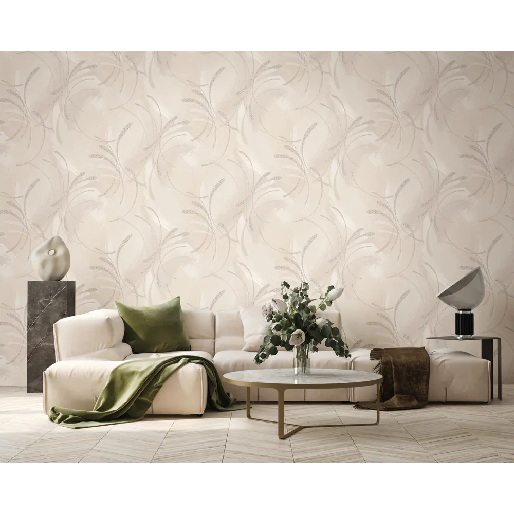 Обои флизелиновые Ateliero Extra бежевые 1.06 м At585182 STLM-2163896 - Вид №3