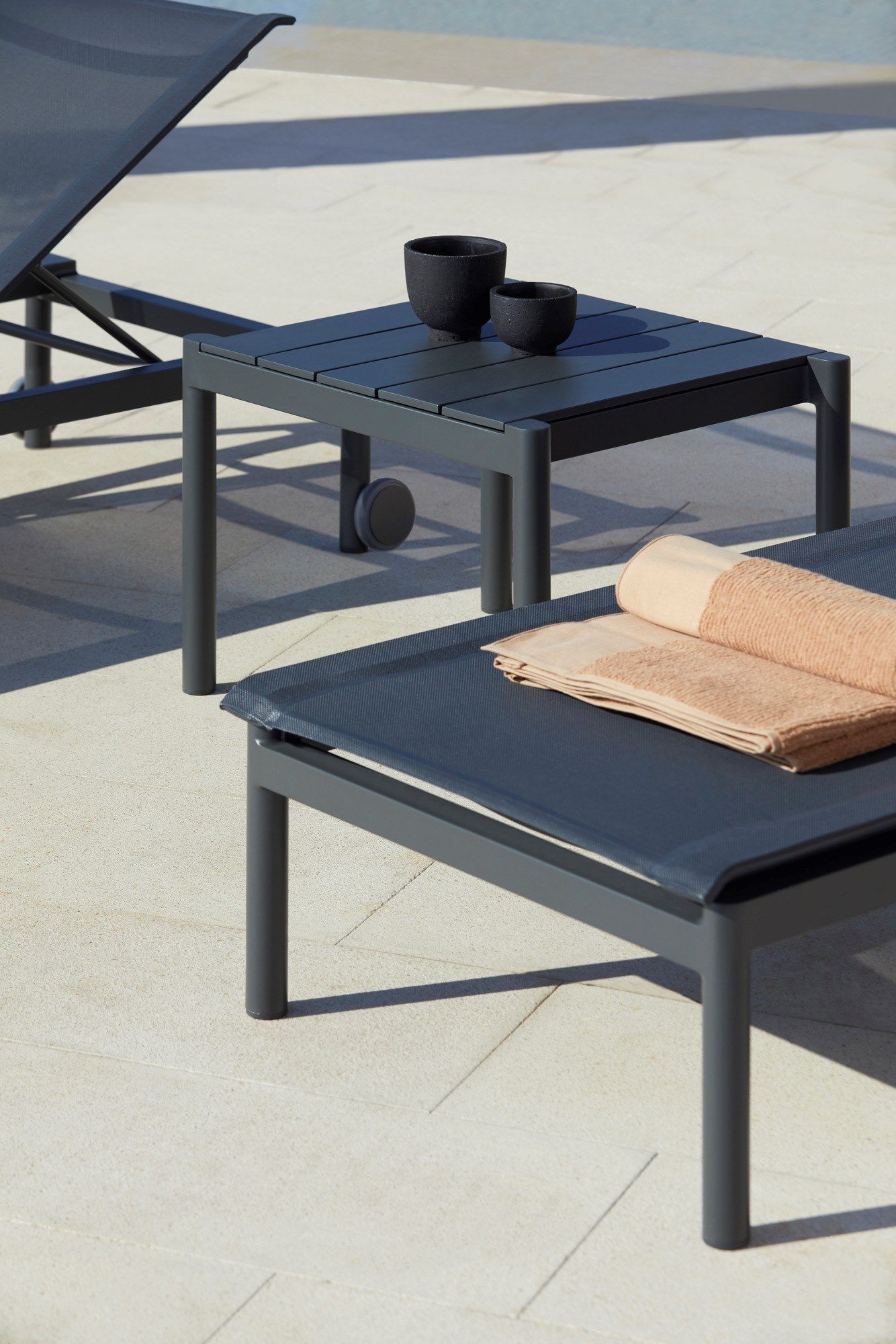 Алюминиевый журнальный столик с керамогранитом POINT Origin ARCH-00076927 - Вид №11