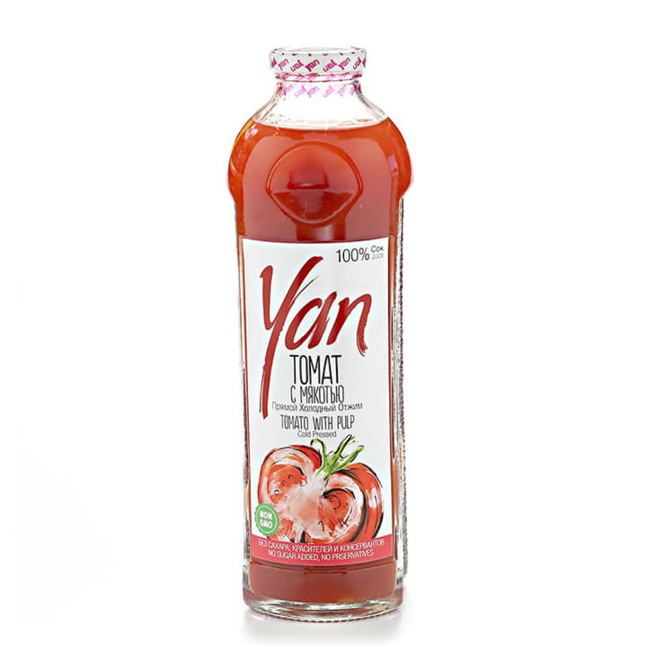 Томатный сок прямого холодного отжима Yan 930 мл Santreyd 14987
