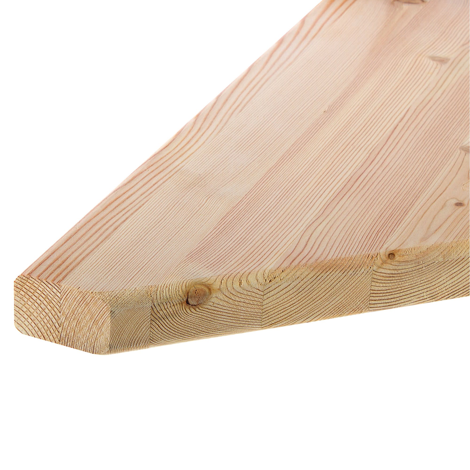 18309479 Ступень 40x900x900 мм лиственница сорт AB цельноламельная угловая Santreyd 