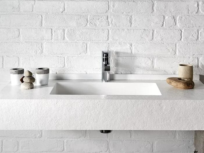 Прямоугольная подвесная раковина из Акрона© Acquabella ARCH-00024205