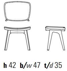 ZEITRAUM Мягкая подножка из массива дерева Morph sun-id-1438769 - Вид №7