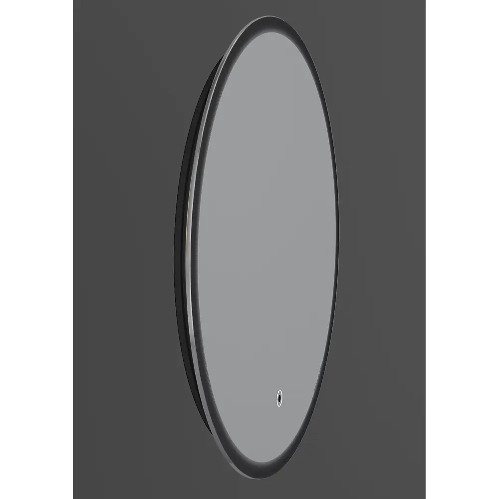 Зеркало для ванной Omega Glass Black Line SD78 50 см круглое с подсветкой STLM-2021293 - Вид №4
