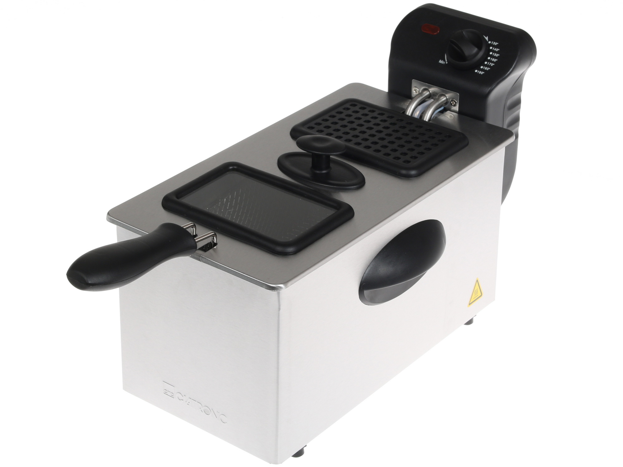 1122173 Фритюрница Clatronic FR 3587 серебристый STDN-0123512 - Вид №2