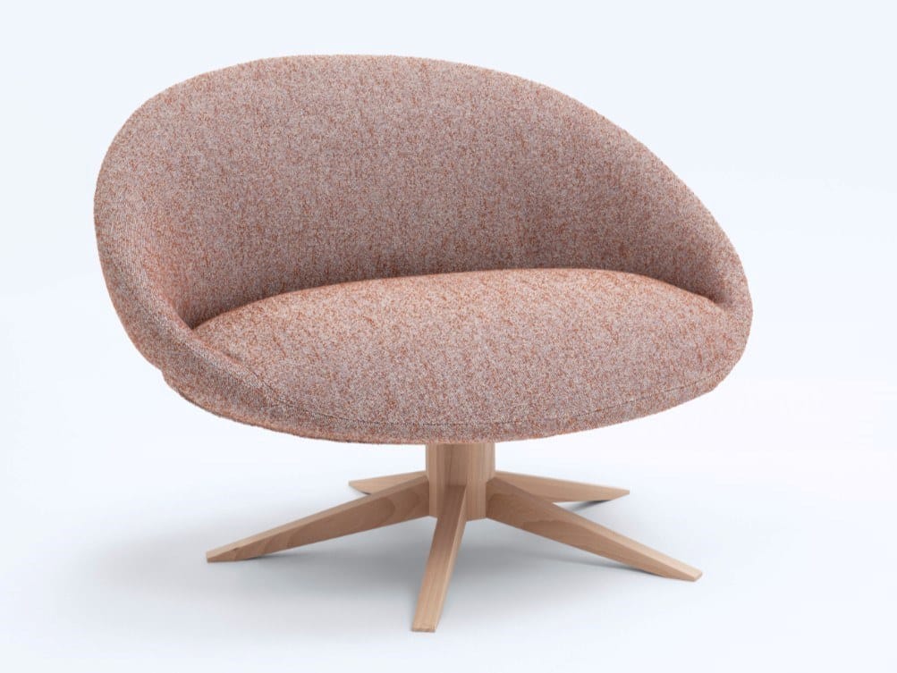 Кресло с 5 спицами из ткани PIAVAL Cloche ARCH-00148304