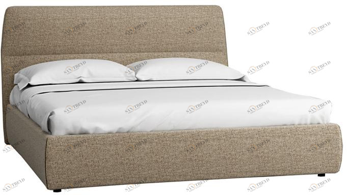 1461 Кровать с ортопедическим основанием 1.8 Сканди Жемчужно-белый R-HOME 40172727h_Жемчуг