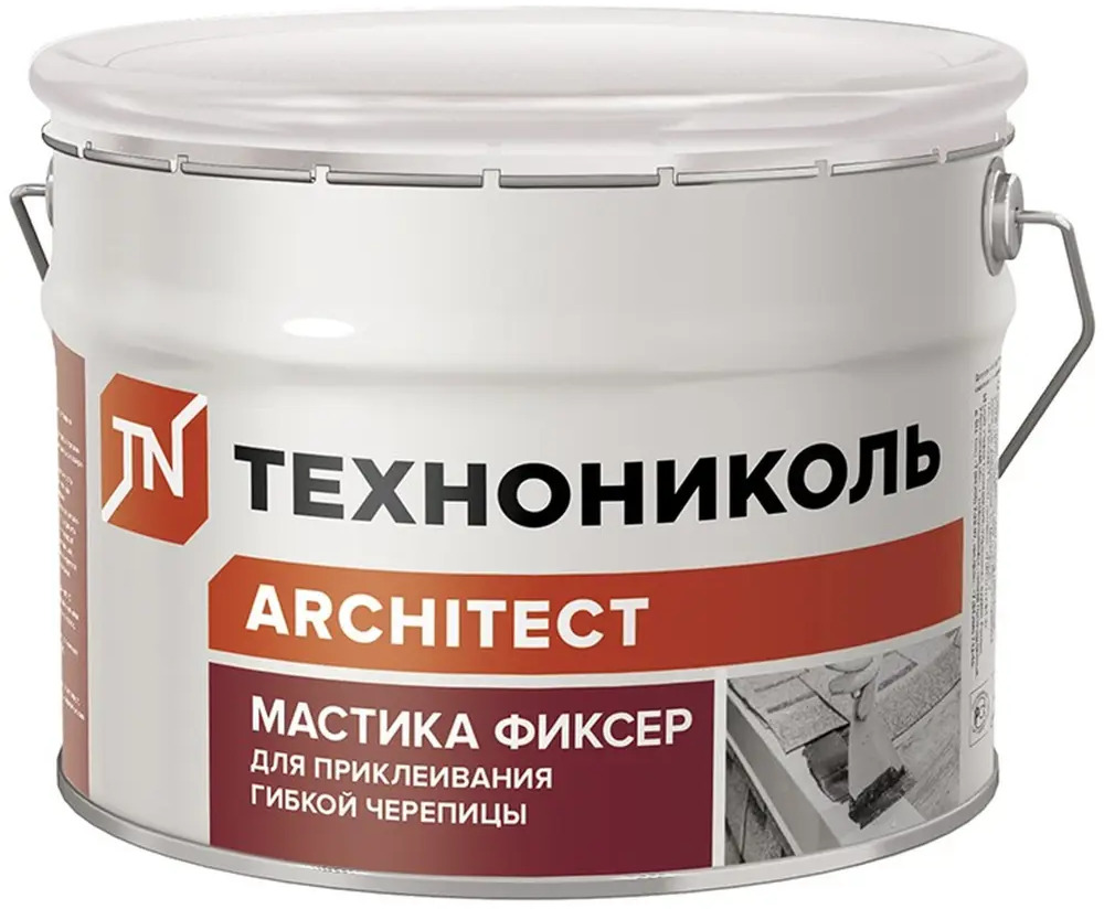 Мастика ТЕХНОНИКОЛЬ №23 для гибкой черепицы и кровельных материалов 3,96 кг 12253355