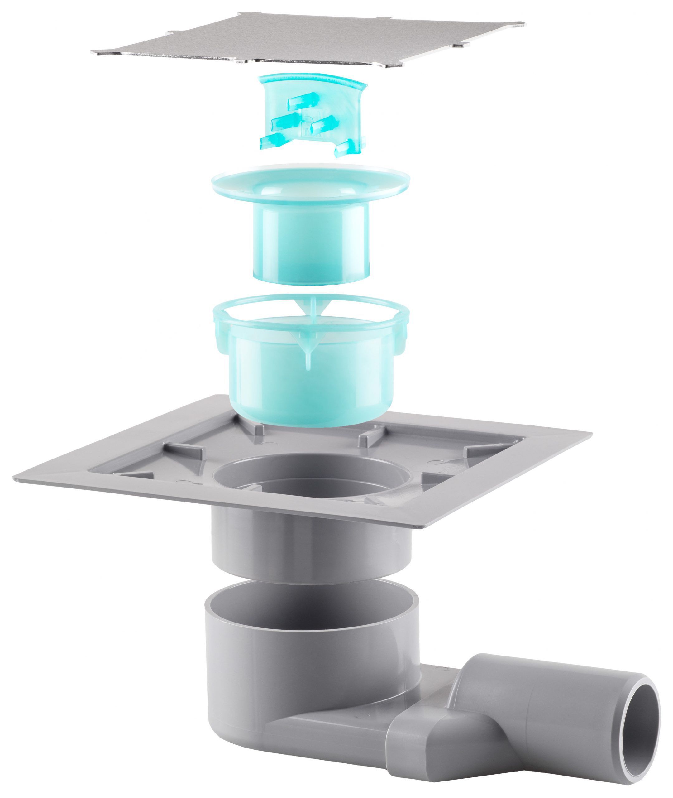 СИФОНАЛЬНЫЙ слив для слива пола из АБС-пластика OMP Unseen ARCH-00117601 - Вид №1