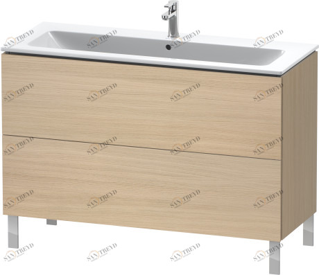 LC662807171 L-Cube Тумбочка напольная Средиземноморский дуб Duravit
