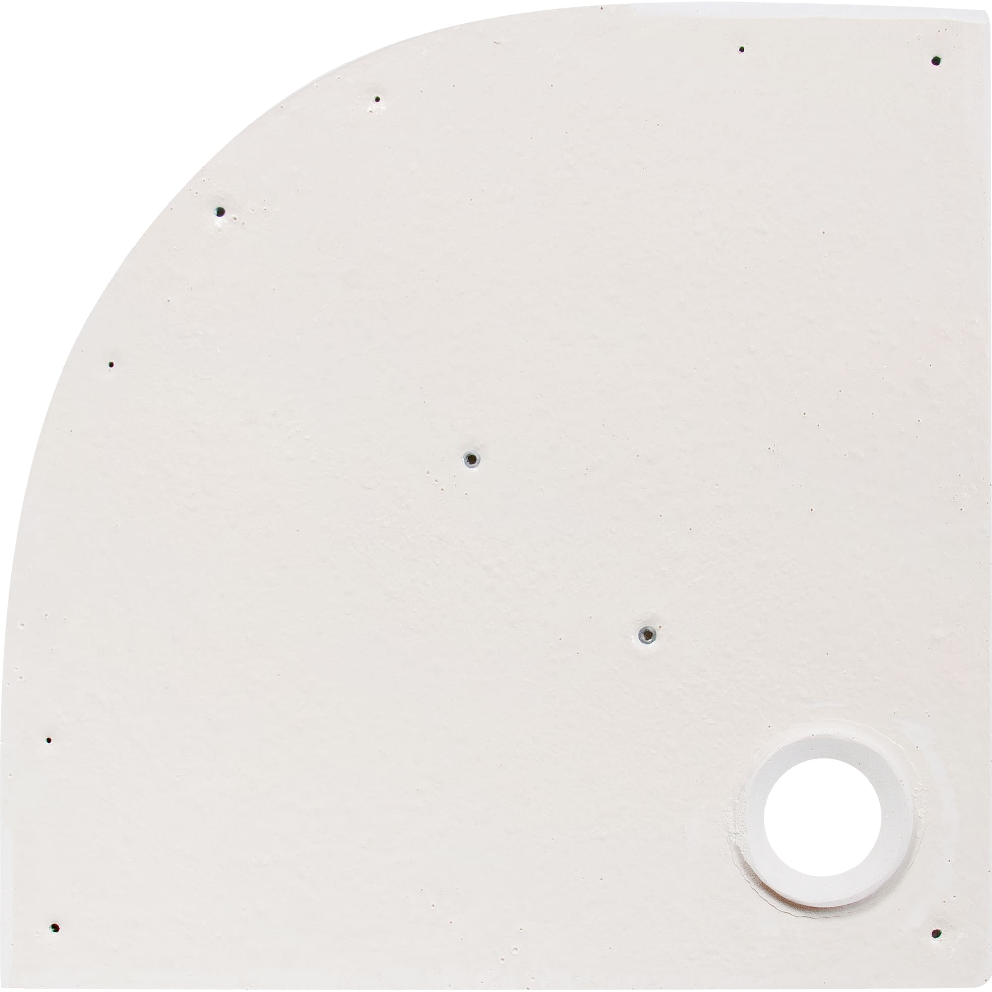 18686590 Поддон душевой 1/4 круга Эклипс литьевой мрамор 90х90 см Santreyd  - Вид №2