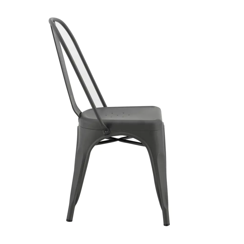 Стул садовый Soho 440x840x534 мм, металл, цвет антрацит Santreyd STLM-2052301 - Вид №2