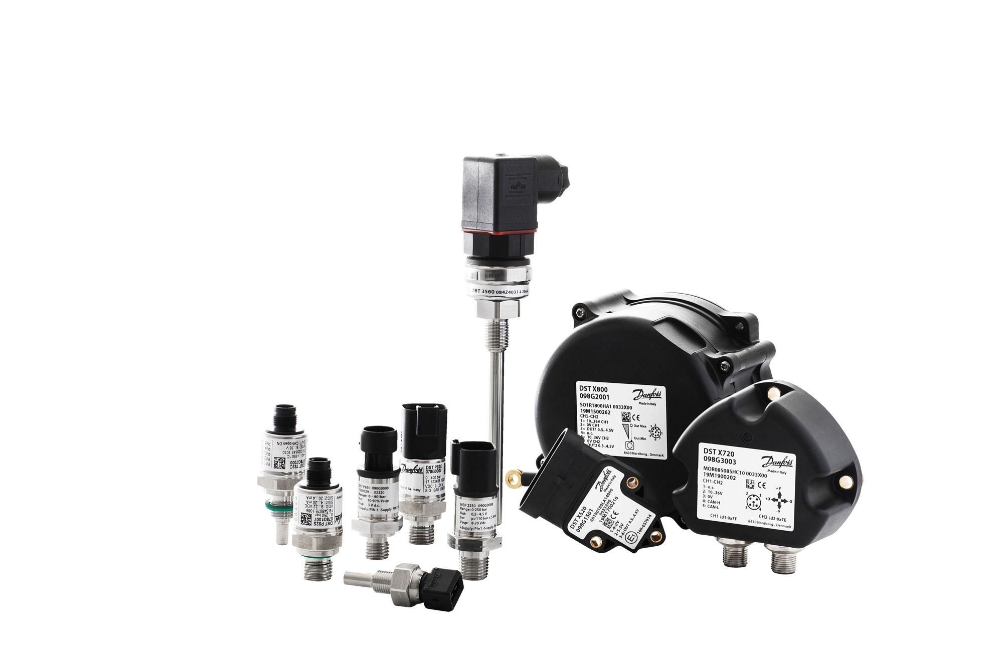 Danfoss MBT3560 — термопреобразователь сопротивления с унифицированным выходным сигналом 4-20 мА Датчик температуры MBT 3560 084Z4039  - Вид №71