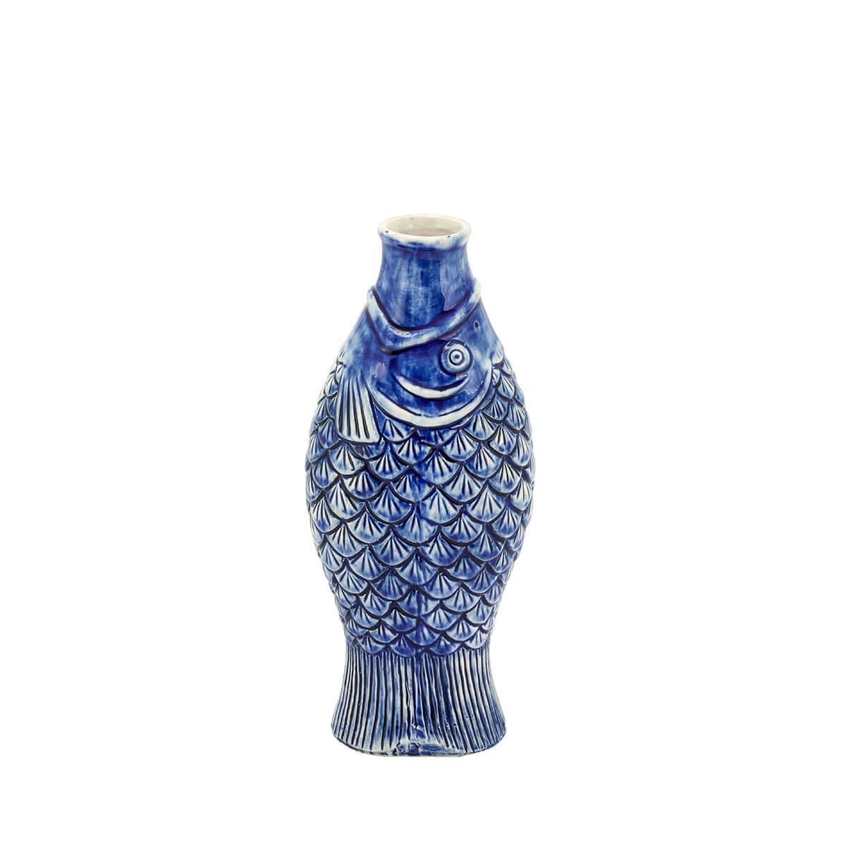 200908-80 ABHIKA ВАЗА БРАНЗИН Ш BLUE 