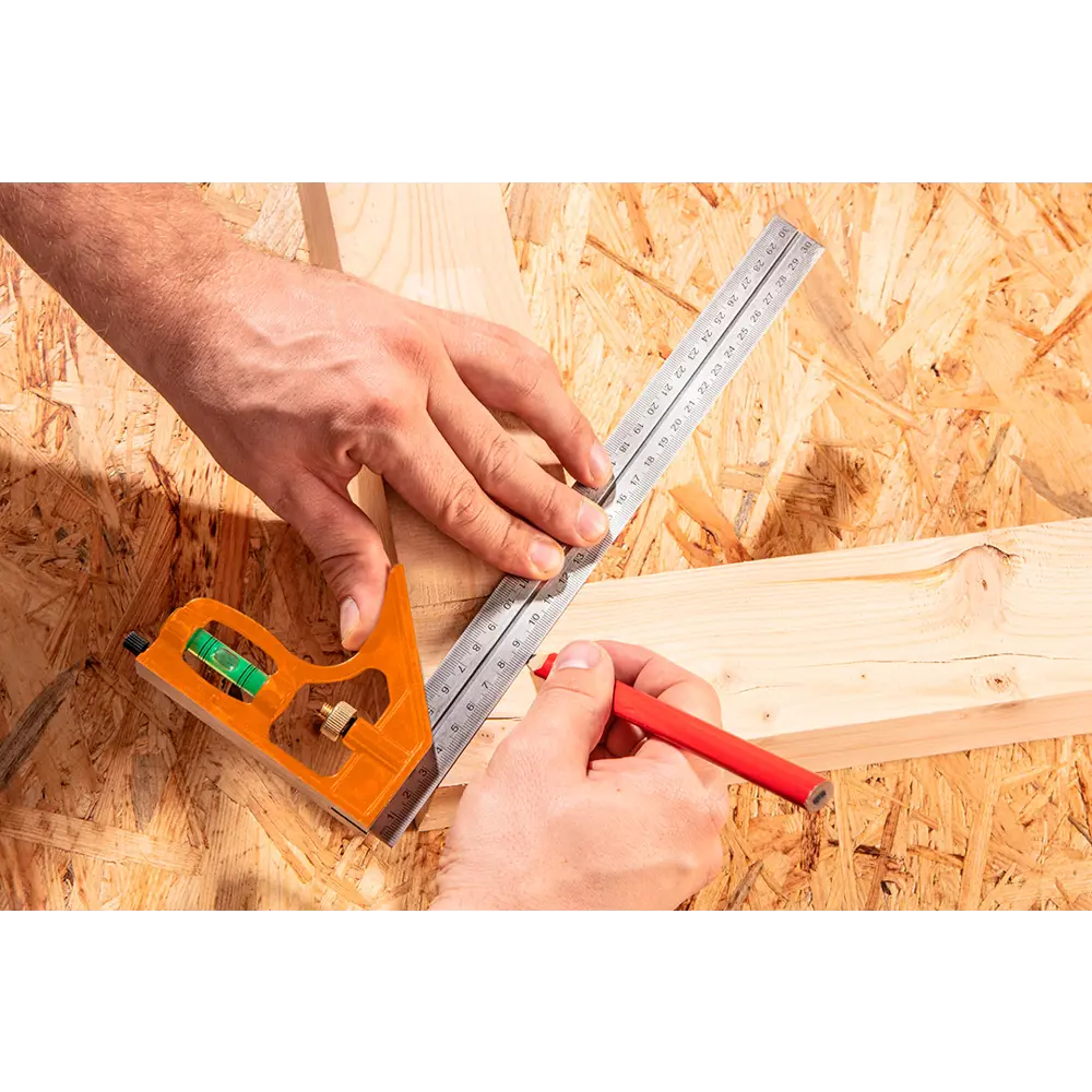 Линейка металлическая с уровнем Neo, 300 мм Santreyd STLM-2147935 - Вид №2