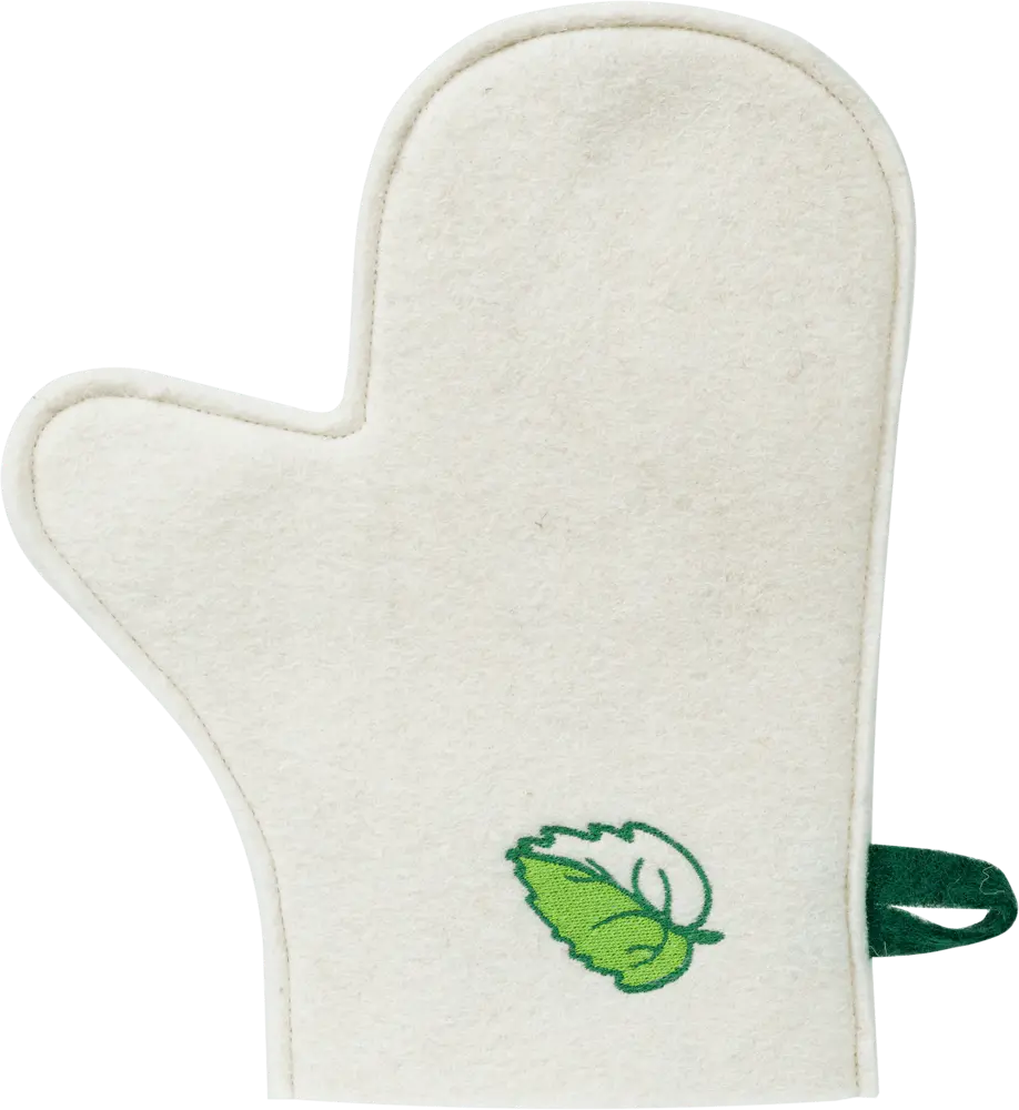 Банная рукавица Невский Банщик Лист с вышивкой 87208842