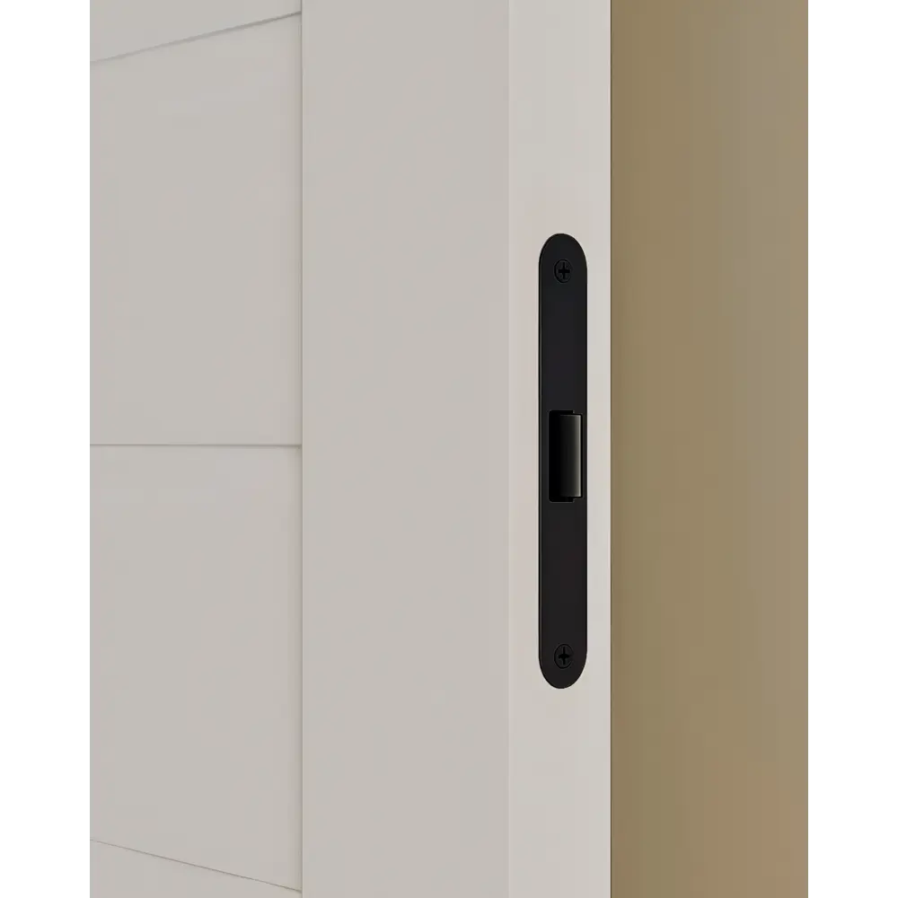 Дверь межкомнатная глухая Корса 70x200 см Hardflex цвет белый с замком и петлями 89434238 STLM-2189771 Santreyd  - Вид №1