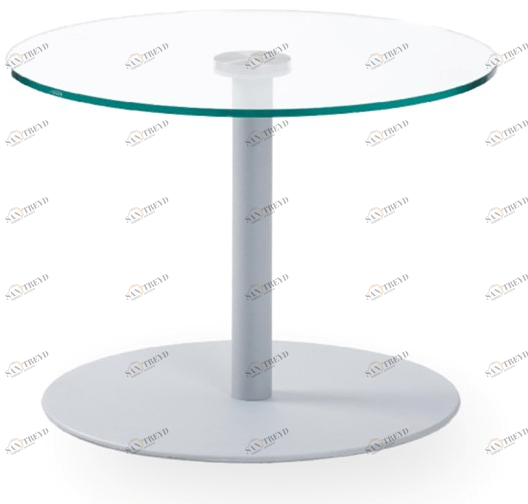 ROSSIN Круглый стеклянный журнальный столик Atoma sun-id-1516490