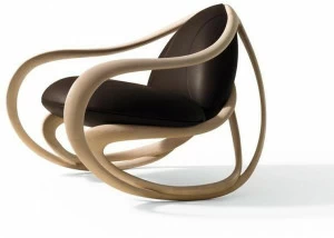 Giorgetti Кресло-качалка с подлокотниками