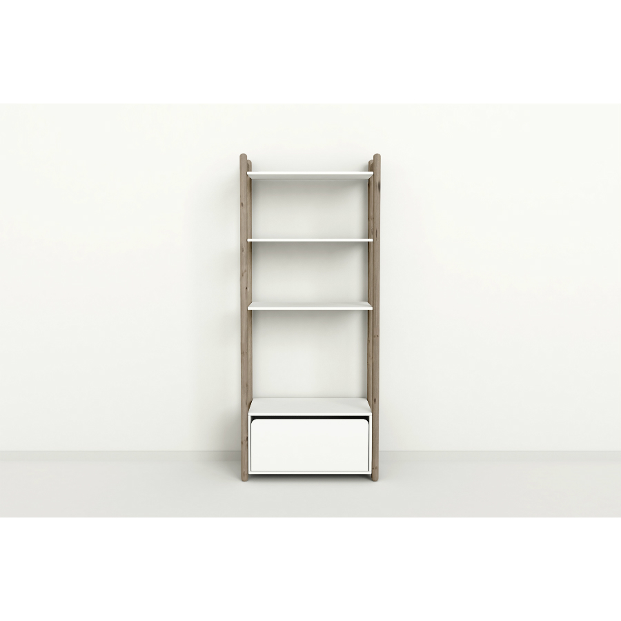 Гарнитур Maxi В, 1 полка и 1 комод, коричневый Flexa 812630414 - Вид №1