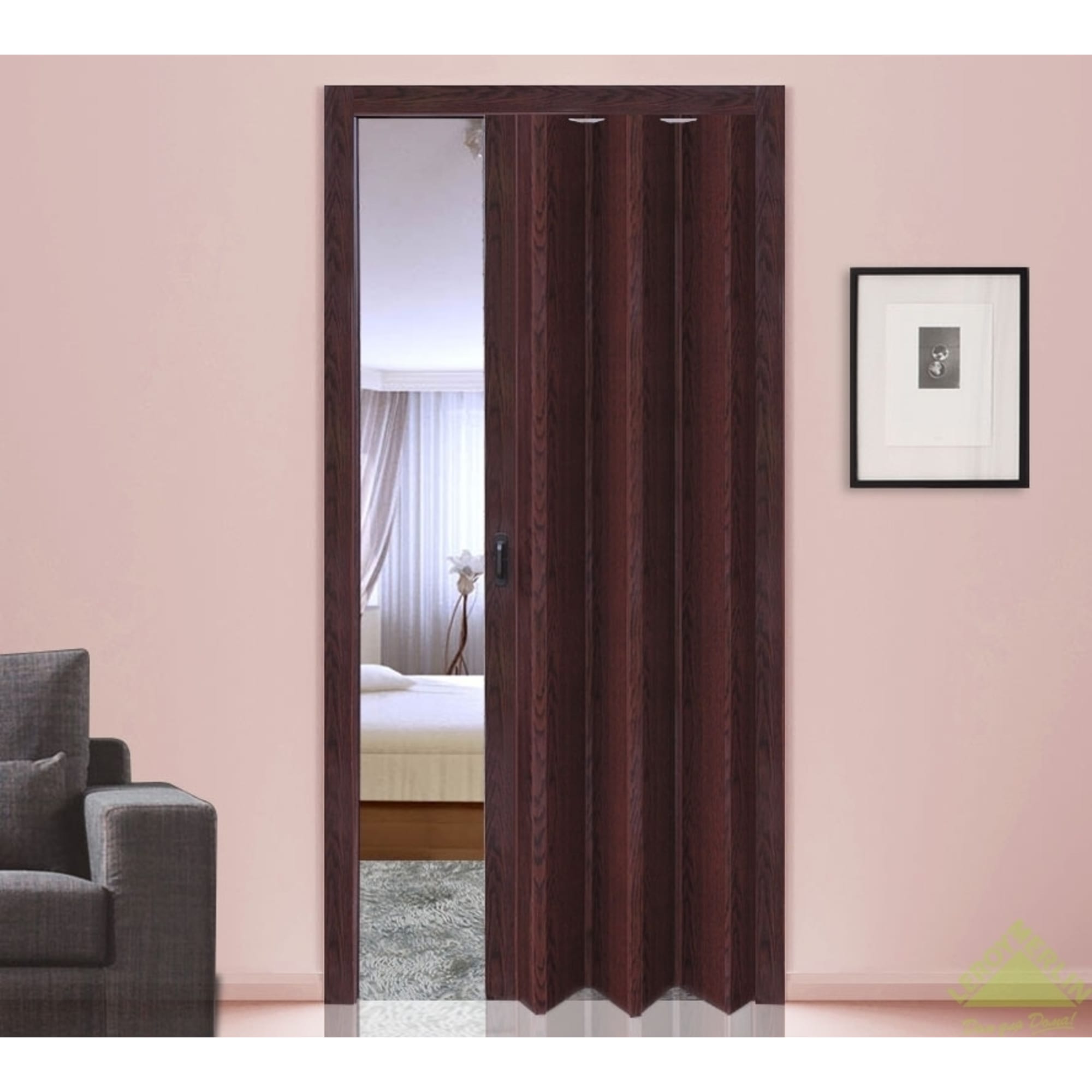 13257403 Дверь ПВХ Стиль 84x205 см, цвет венге Santreyd STLM-0002966 - Вид №3