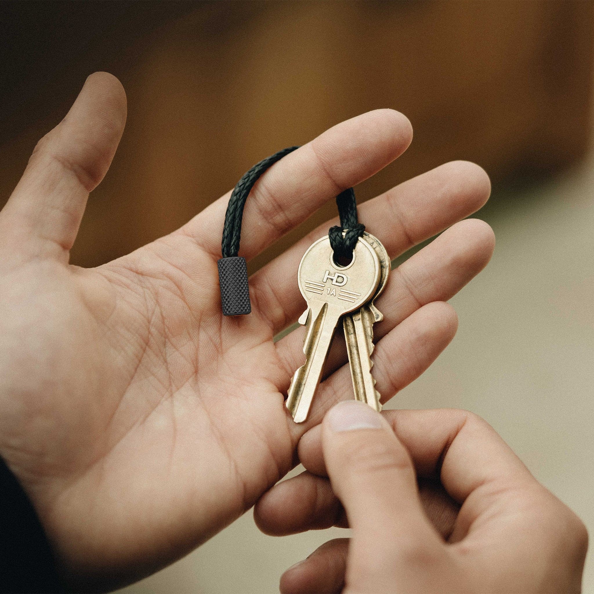 W205BST Брелок для ключей - черная сталь Wingback  - Вид №4