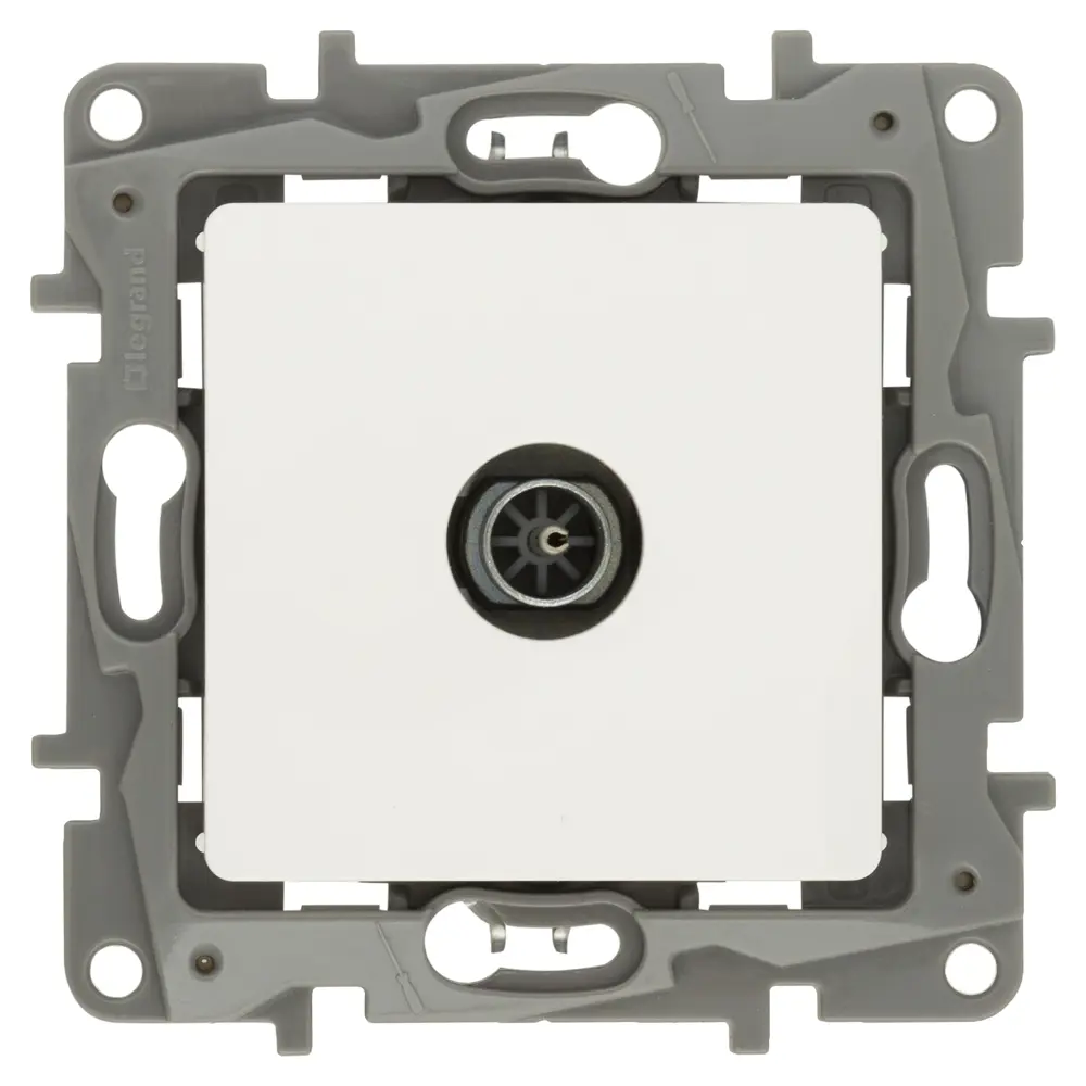 ТВ-розетка Legrand Etika для цифрового телевидения, белая 17356281 STLM-0007969