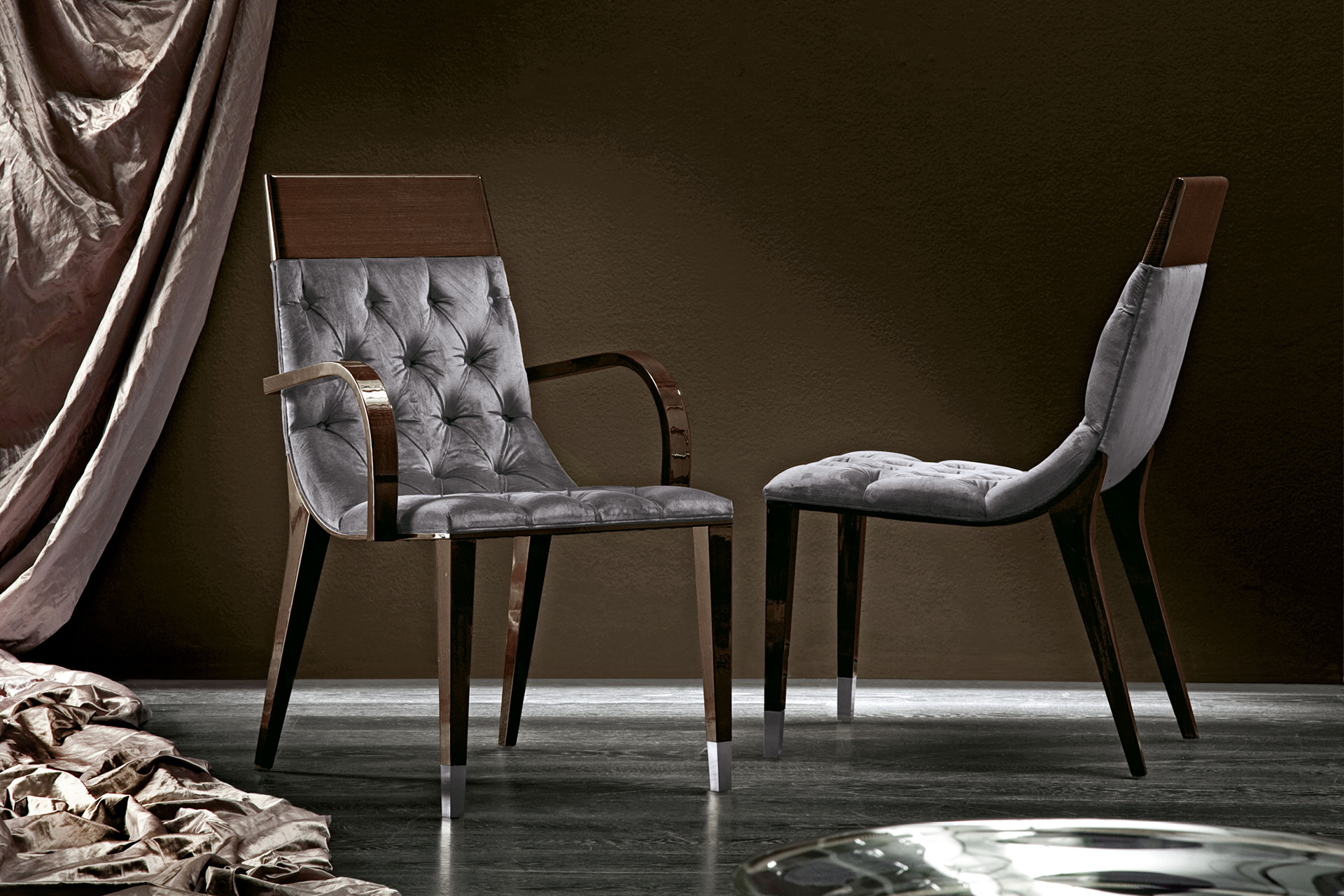 4032 Vogue Стул c гладкой спинокй - giorgio collection  - Вид №1