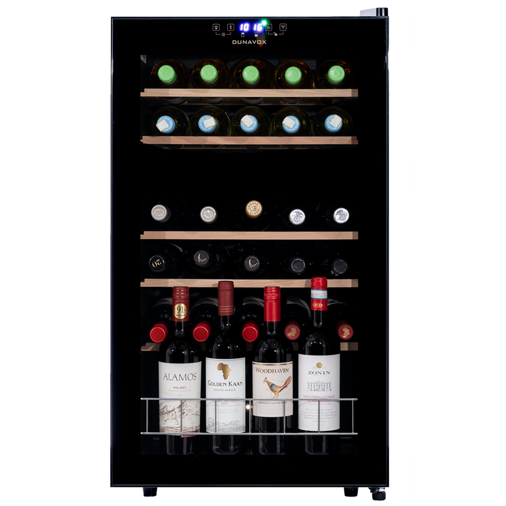 5342474 Винный шкаф Dunavox DXFH-30.80 черный STDN-0014062 - Вид №2