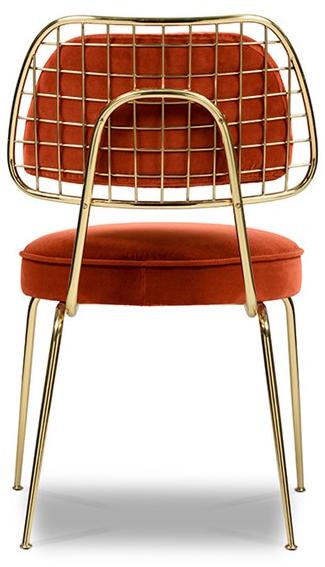 Essential Home Стул из латуни sun-id-1397672 - Вид №4